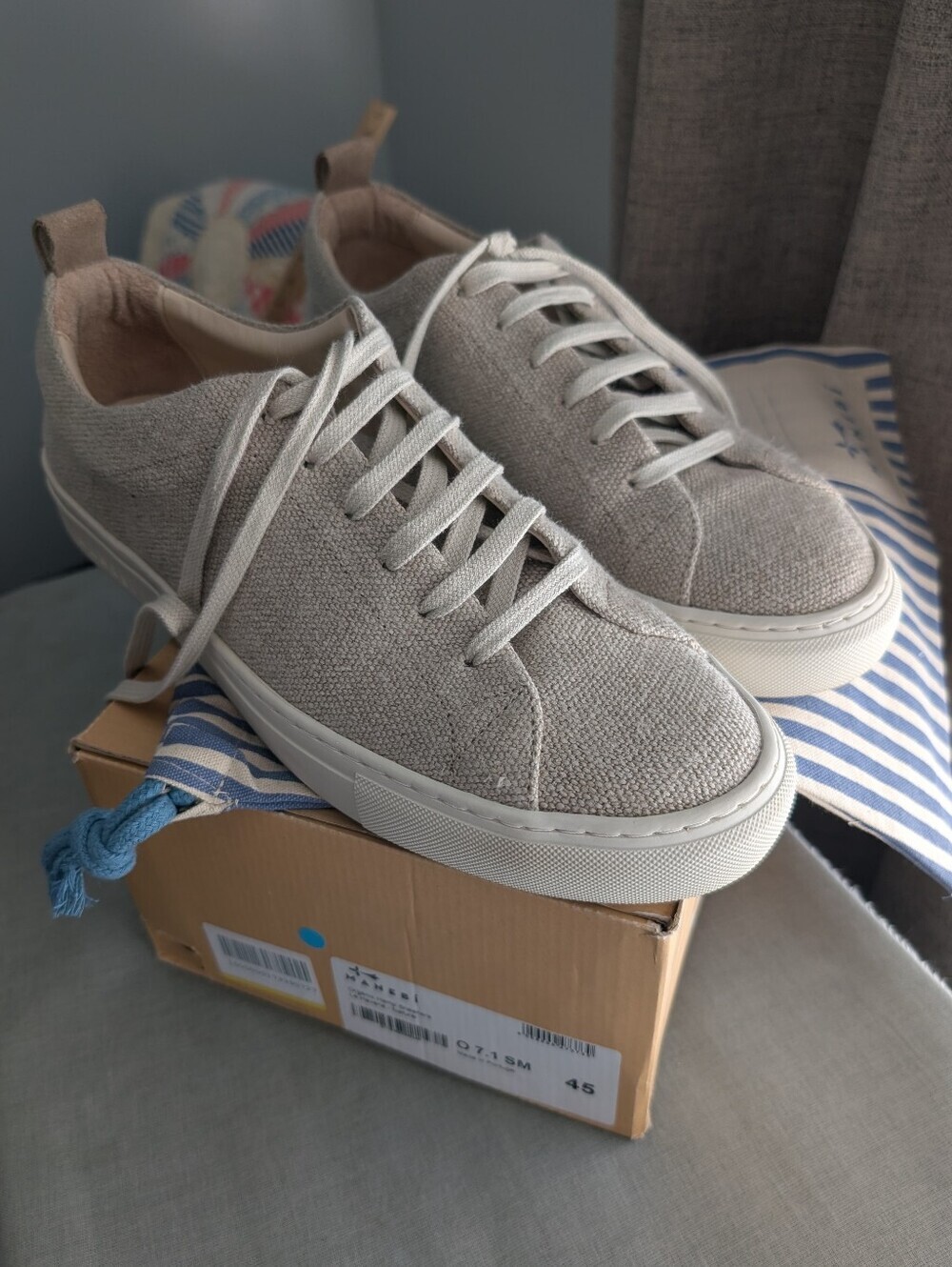 Manebi Hemp Havana Sneakers 45 12US
